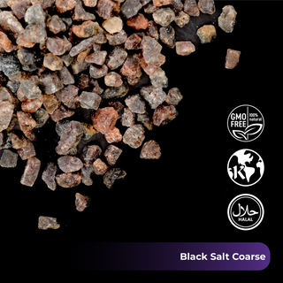 44 LB Himalayan Black Salt (KALA NAMAK) Coarse Grain (2-3 mm)