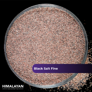 44 LB Himalayan Black Salt (KALA NAMAK) Fine Grain (0.3-0.5 mm)