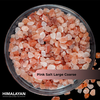 44 LB Himalayan DARK Pink Salt Large Coarse Grain (6-8 mm)