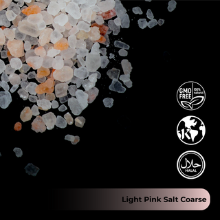 44 LB Himalayan LIGHT Pink Salt Coarse Grain (2-3 mm)