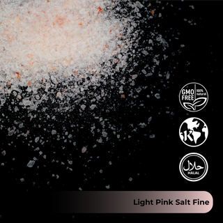 44 LB Himalayan LIGHT Pink Salt Fine Grain (0.3-0.5mm)