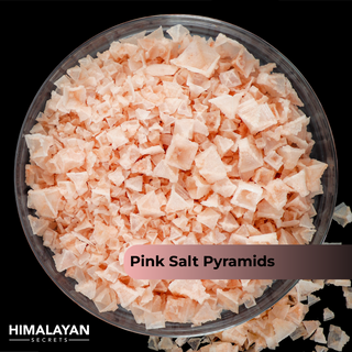 Pink Himalayan Pyramid Flake Salt - Bulk 12 KG (26 LBs)