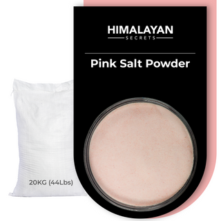 44 LB Himalayan DARK Pink Salt Powder Grain (0.1-0.3mm)