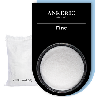 Ankerio Sea Salt Fine (0.2-0.6mm) 44 LB Sack