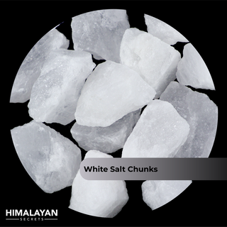 44 LB Himalayan WHITE Salt LARGE CHUNKS