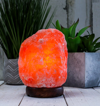 Natural Pink Himalayan Salt Lamp 6-8 Lbs