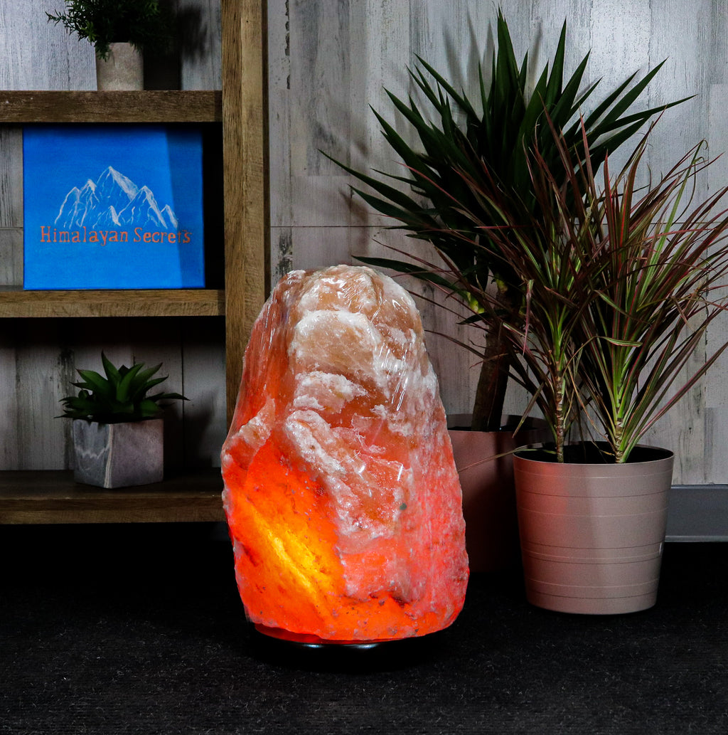 Himalayan Natural Salt Lamp | Pink | 4XL (25-30 Kg