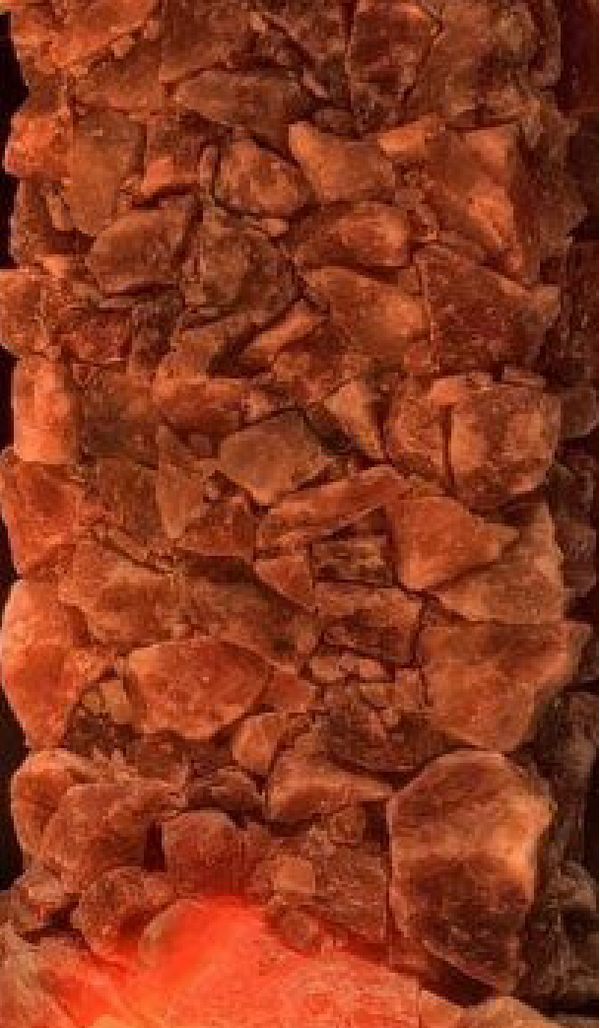 Black volcanic rock boulder stone texture Wall Mural