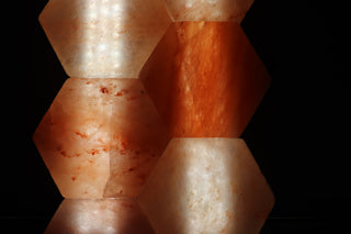 Salt Plate 6 x 5 x 1" Hexagon Shape