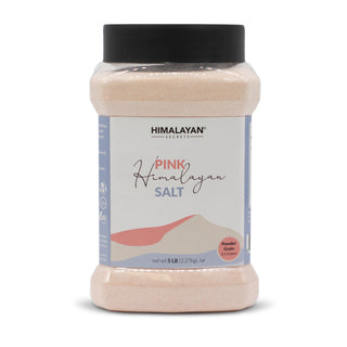 5 LB Himalayan Pink Salt Powder Jar (0.1-0.3mm)