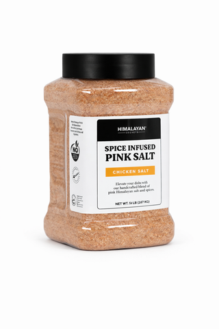 Seasoned Himalayan Salt Fine Grain - Chicken Salt - 5LB Jar
