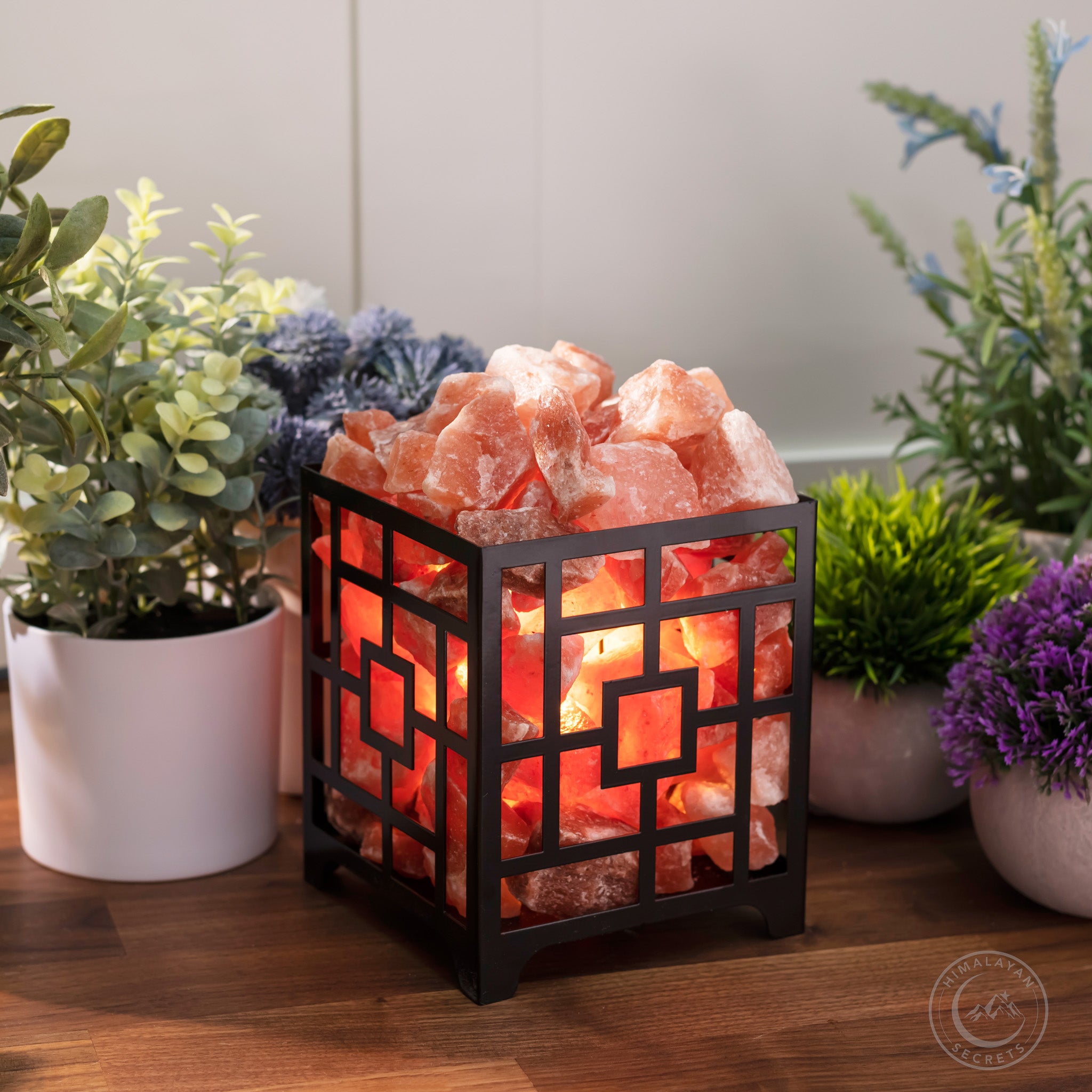 Salt & Light Pink Himalayan Salt | Salt Lamps | Himalayan Secrets©