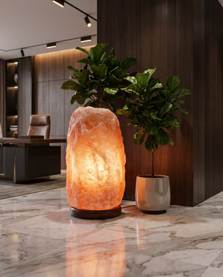 Natural Pink Himalayan Salt Lamp 132-154 Lbs