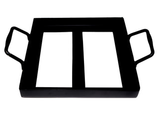 Black Steel Tray for 8 x 8 x 2 Salt Block (Holder Only)