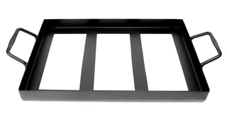 Black Steel Tray for 12 x 8 x 2 Salt Block (Holder Only)