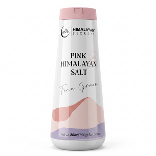 26 oz Himalayan Pink Salt Fine Cone Shaker