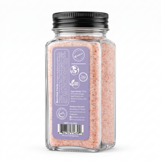 4.4 oz Fine Grain French Glass Salt Shaker
