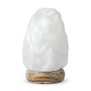 Natural White Himalayan Salt Lamp 9-11 Lbs