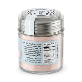 5 oz - Himalayan Powder Salt Duster - Screen Shaker