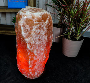 Natural Pink Himalayan Salt Lamp 132-154 Lbs