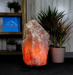 Natural Pink Himalayan Salt Lamp 177-199 Lbs