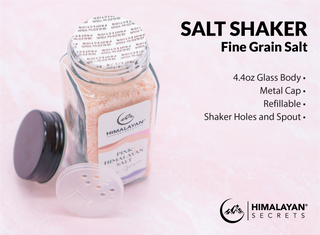 4.4 oz Fine Grain French Glass Salt Shaker