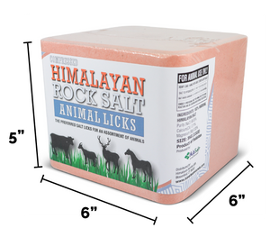 Compressed Himalayan Salt Animal Licks 11 LB