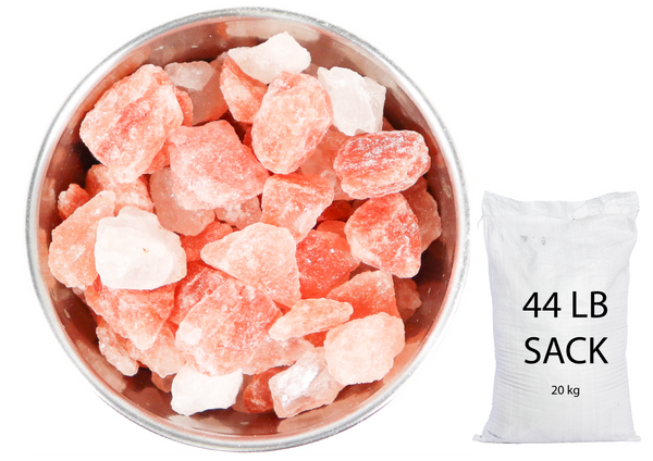 44 LB Himalayan DARK Pink Salt Large Coarse Grain (6-8 mm)