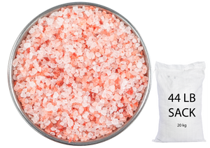 44 LB Himalayan DARK Pink Salt Medium Coarse Grain (1-2 mm)
