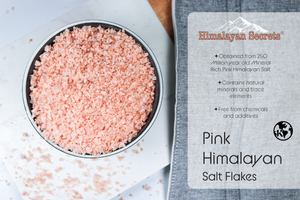 Pink Himalayan Salt Flakes 250g (8.8oz)