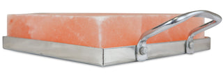 Himalayan Salt Cooking Block 12" x 8" x 2" With Stainless Steel Holder - Himalayan Secrets™