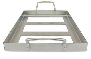 Himalayan Salt Cooking Block Stainless Steel Tray for 12" x 8" Blocks - Himalayan Secrets™