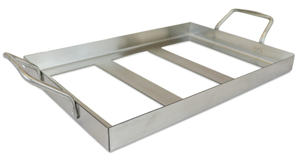 Himalayan Salt Cooking Block Stainless Steel Tray for 12" x 8" Blocks - Himalayan Secrets™