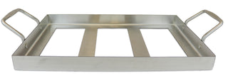 Himalayan Salt Cooking Block Stainless Steel Tray for 12" x 8" Blocks - Himalayan Secrets™