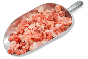 44 LB Himalayan DARK Pink Salt OLIVE SIZE CHUNKS