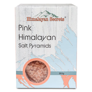 Pink Himalayan Salt Flake Pyramids 250g (8.8oz)