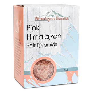 Pink Himalayan Salt Flake Pyramids 250g (8.8oz)