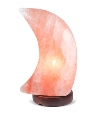 Himalayan Salt Moon Shape Lamp