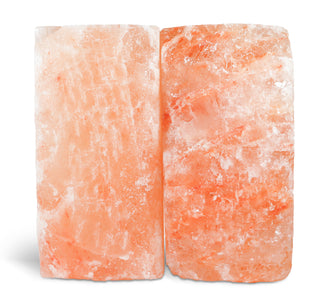 Himalayan Salt Tile 8" x 4" x 2" - One Side Rough