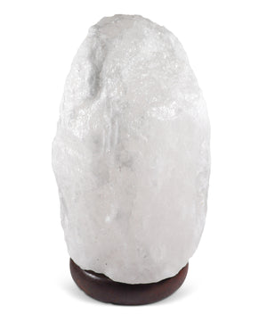 Natural White Himalayan Salt Lamp 9-11 Lbs