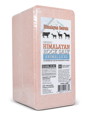 Compressed Himalayan Salt Animal Licks 8.8 LB