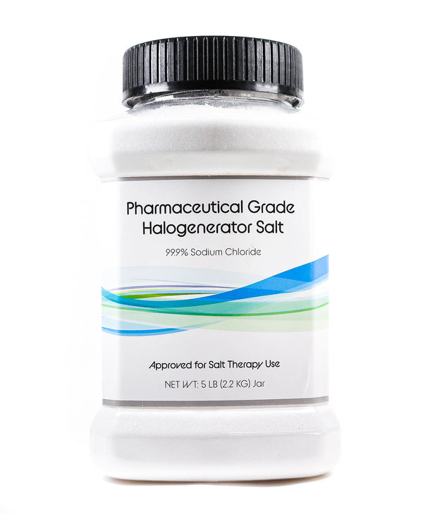 Pharmaceutical Grade Salt for Halo Generators 5LB Jar