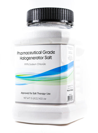 Pharmaceutical Grade Salt for Halo Generators 5LB Jar