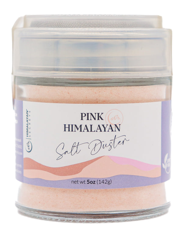 5 oz - Himalayan Powder Salt Duster - Screen Shaker