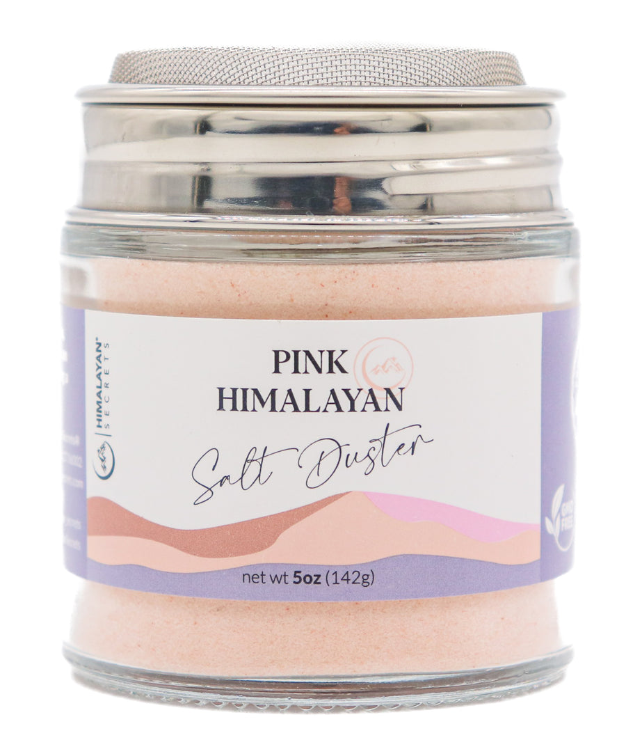 5 oz - Himalayan Powder Salt Duster - Screen Shaker