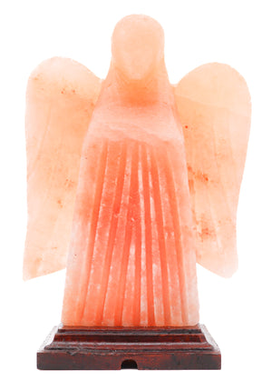 Himalayan Salt Angel Shape Lamp 7-8 Lbs