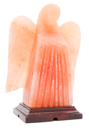 Himalayan Salt Angel Shape Lamp 7-8 Lbs