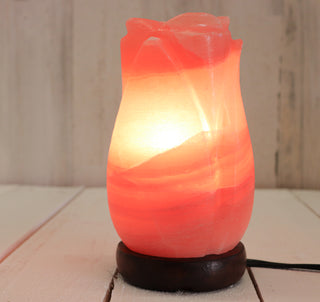 Himalayan Salt Rose Shape Lamp